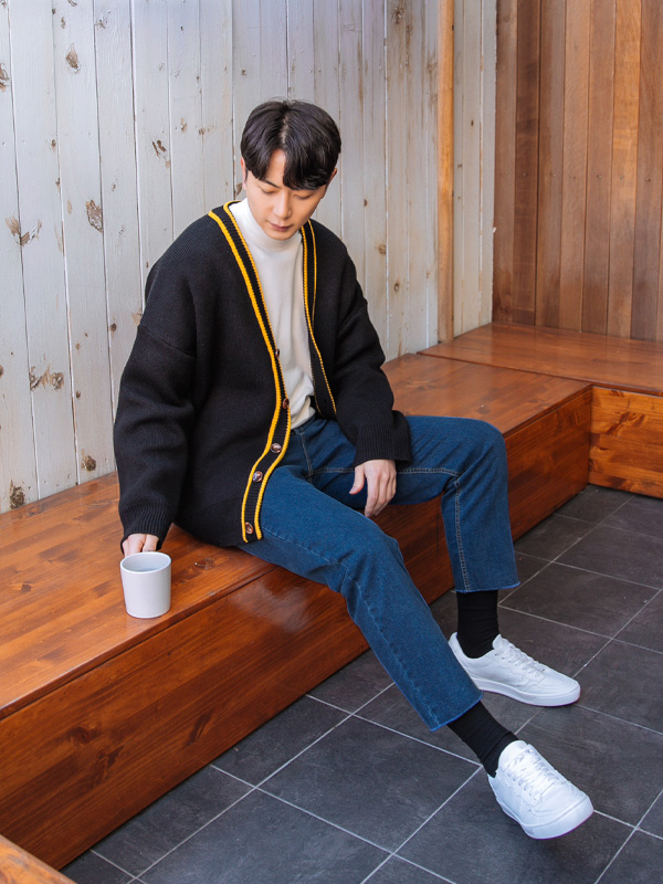 (XL-6XL)<BR>라이던트 カーディガン