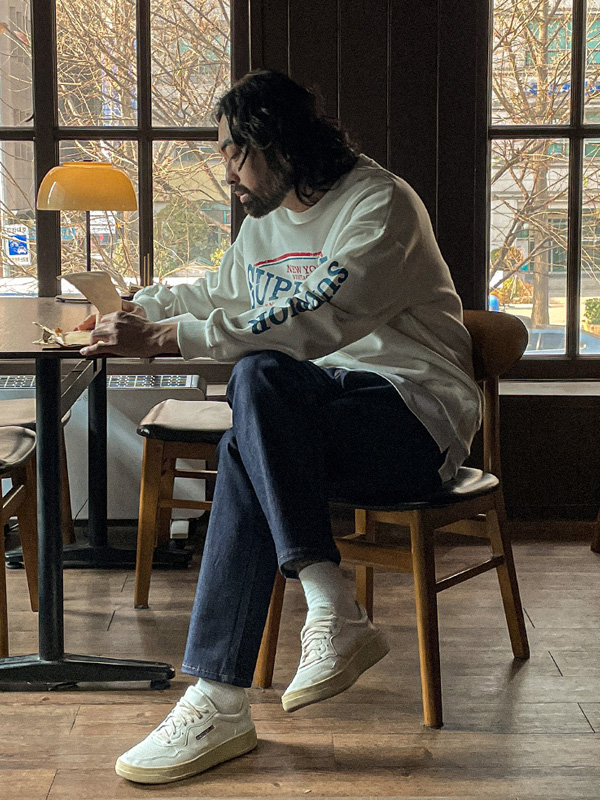 (M-5XL)<BR>독점 バンディング ノンウォッシュデニムパンツ <br><font color=