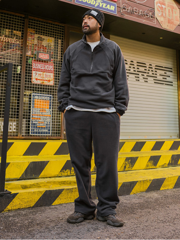 (L-5XL)<BR>던터루 절개아노락+아초니 セミワイドフィット  バンディングパンツ