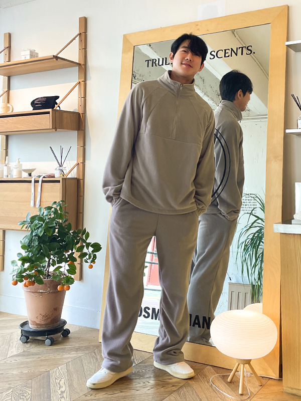 (L-5XL)<BR>던터루 절개아노락+아초니 セミワイドフィット  バンディングパンツ