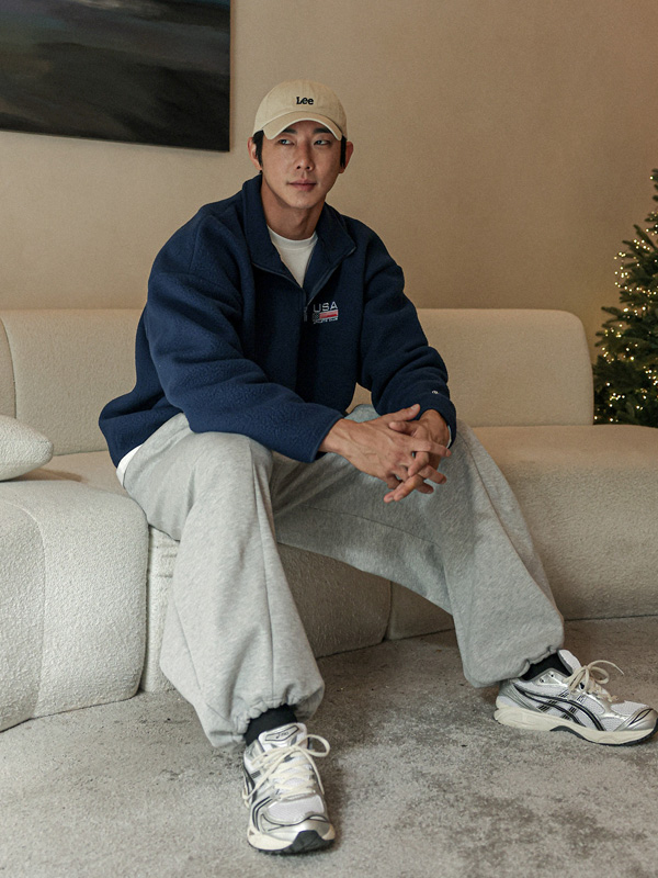 (XL-6XL)<br>타노얀 フリース ハーフジップアップ