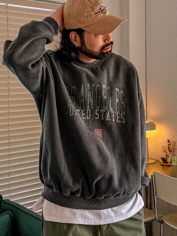 (XL-6XL)<BR>퀘이터 顔料 マンツーマン