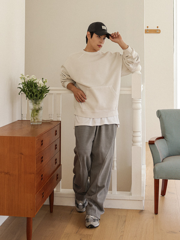 (XL-6XL)<BR>티누셋 ワイドフィット 顔料 トレーニングパンツ