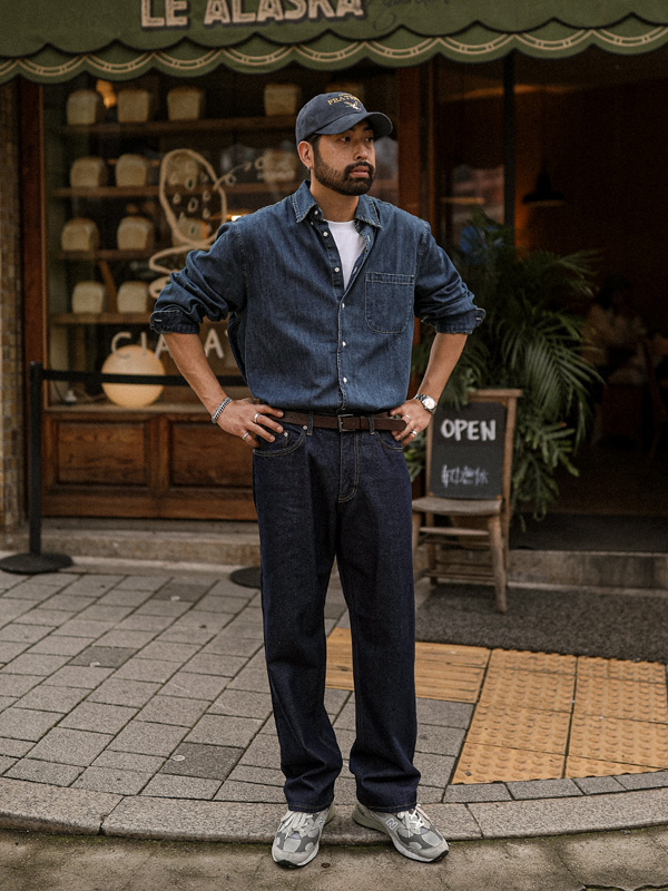 티가키 デニムシャツ