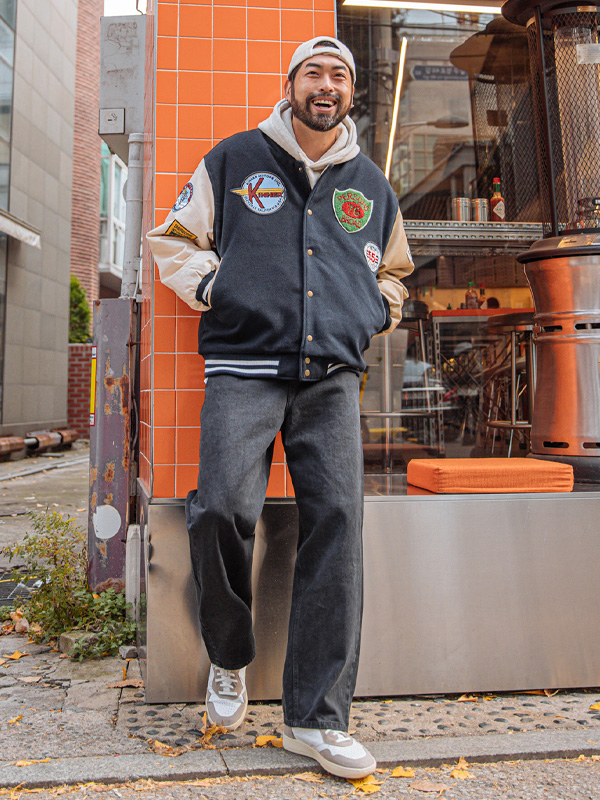 (XL-4XL)<BR>차콘 ジャンパ