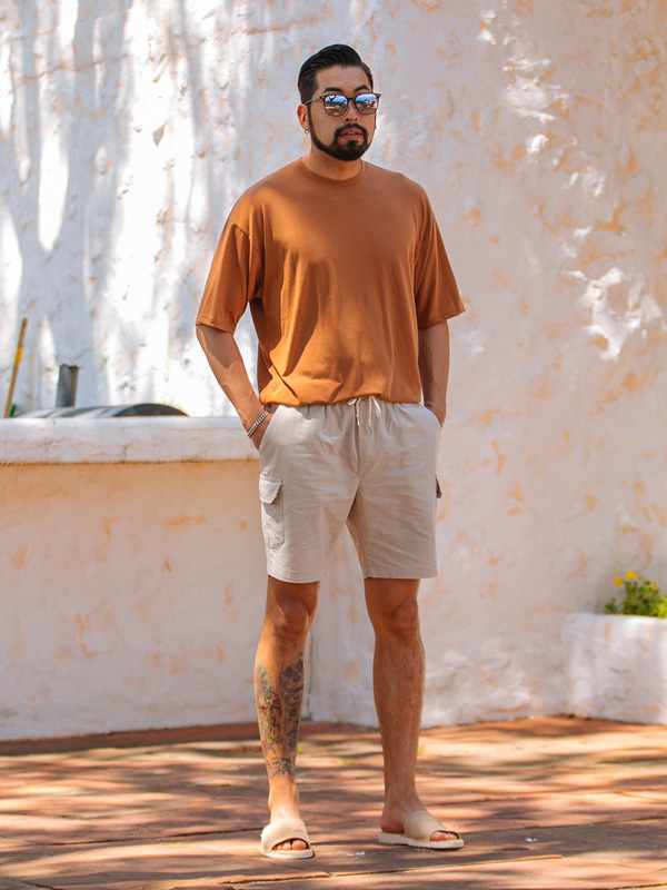 (XL~6XL)<br>레퓨지 半そでティー