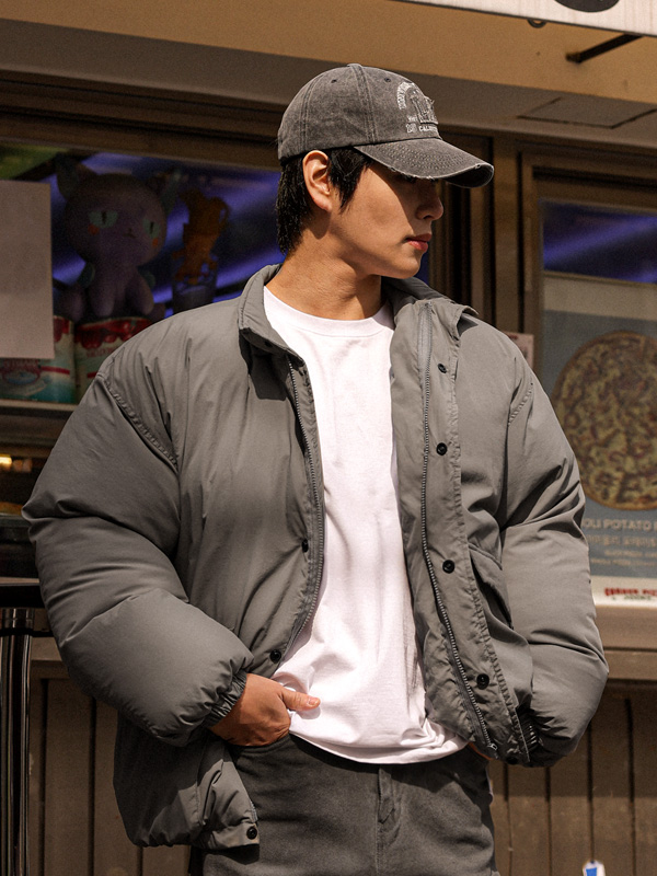 (M-4XL)<BR>라보카 웰론후드패딩