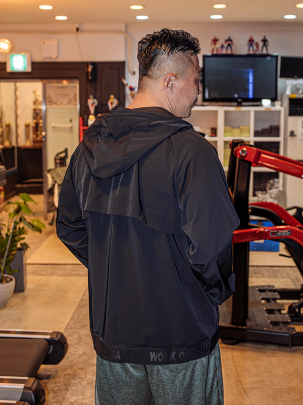 (L-5XL)<BR>셀토빈 フードジップアップ<br><font color="#072c81"><B>[ W.DNA ]</B></font>