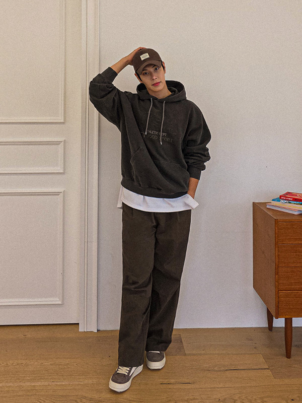 (L-7XL)<BR>아타포 セミワイドフィット バンディングパンツ 1778