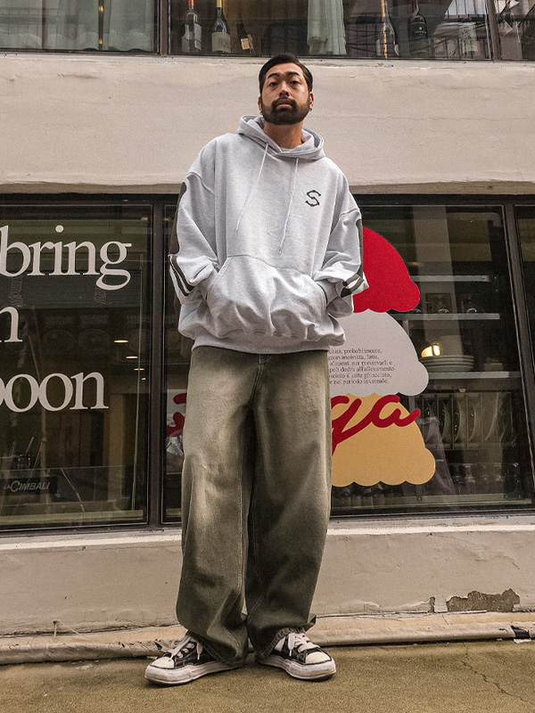 (XL-6XL)<BR>칼라마키 フードティーシャツ T362