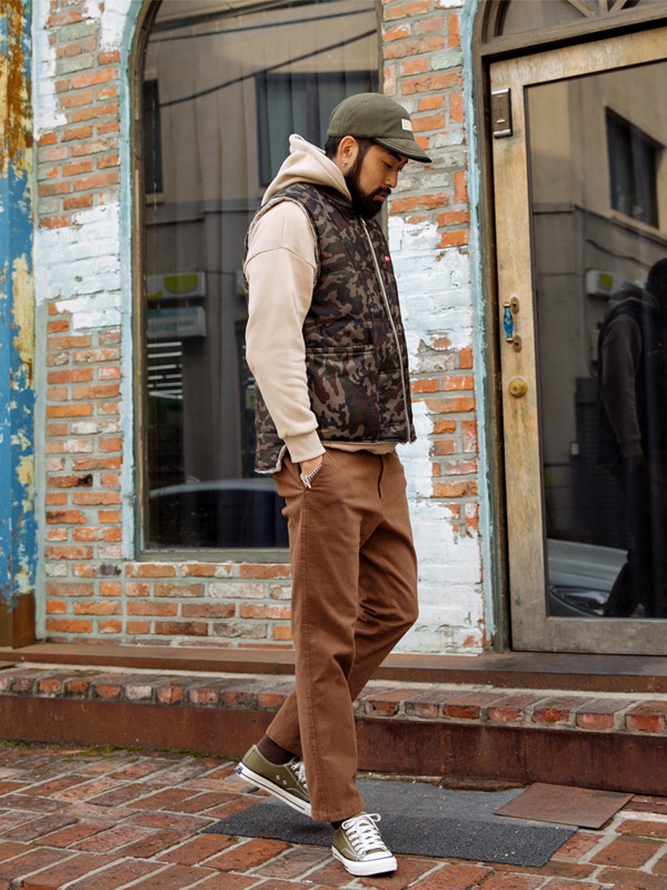 (L-5XL)<BR>스트레인 ベスト