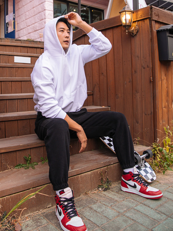 (XL-6XL)<BR>하유크 トレーニング 밴딩기모팬츠