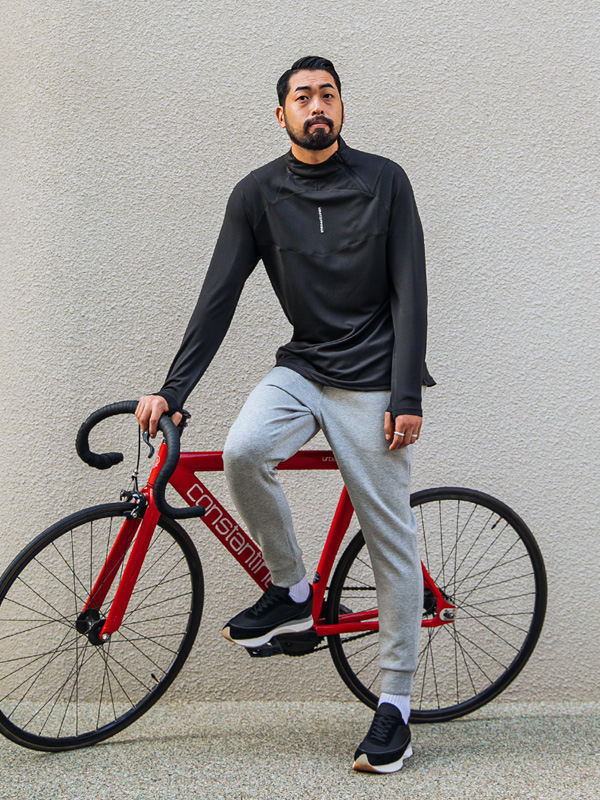 (L-3XL)<br>드온디 半タートルネックのシャツ