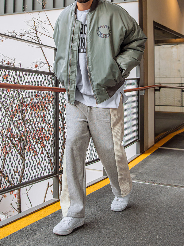 (3XL-6XL)<BR>바조 스트링밴딩 기모팬츠