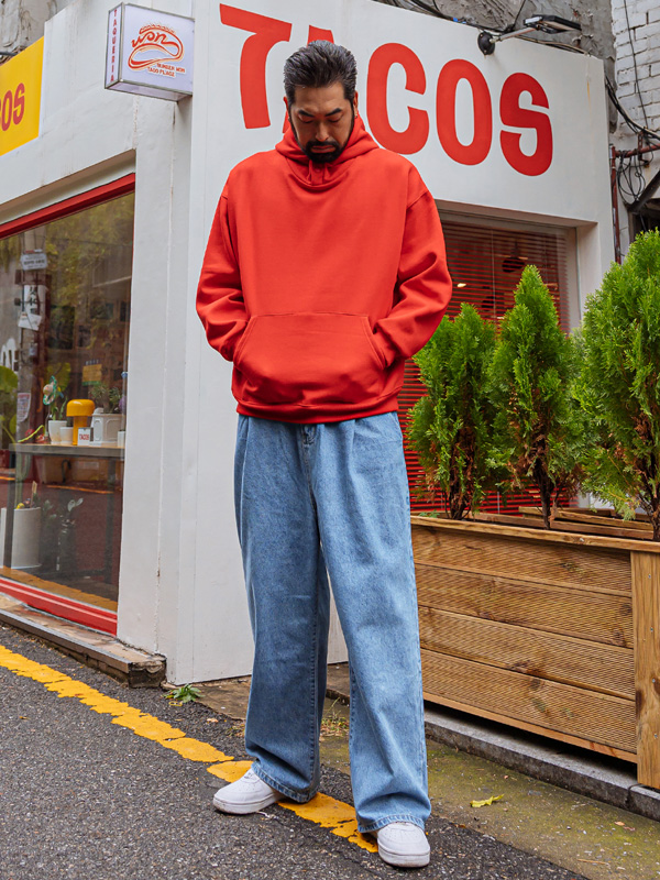 (XL-6XL)<br>알란리드 스냅넥워머 フリースのパーカー