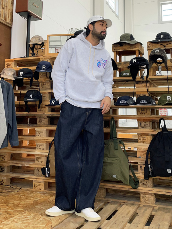 (XL-6XL)<br>알라모타 フリースのパーカー