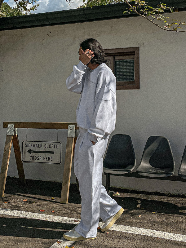 (XL-6XL)<BR>라파카드 起毛マンツーマンTシャツ