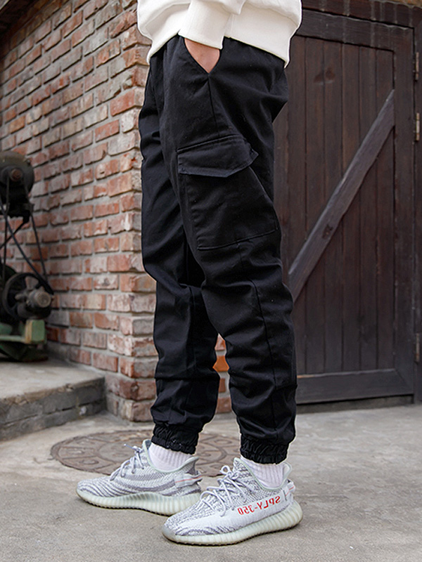 (L-4XL)<BR>넛찌 バンディング ジョガーパンツ