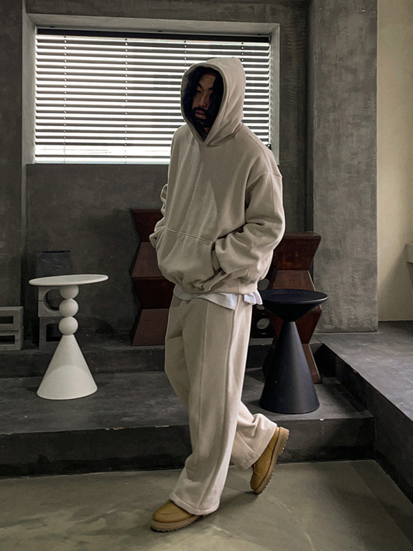 (XL-6XL)<BR>카찬라 セミワイドフィット  기모밴딩팬츠