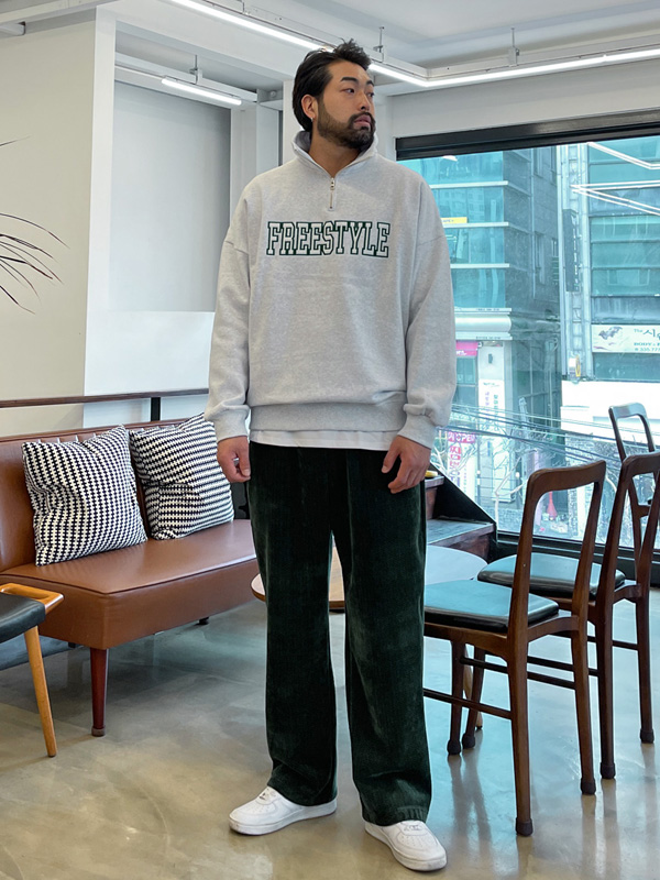 (XL-4XL)<BR>룸드 セミワイドフィット バンディングパンツ