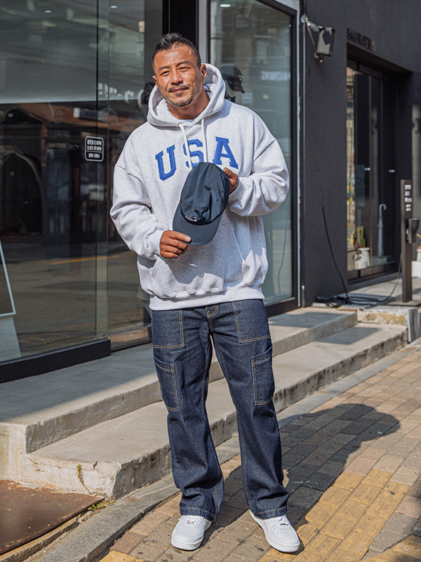 (XL-6XL)<br>니스쿠 1988 USA フリースのパーカー