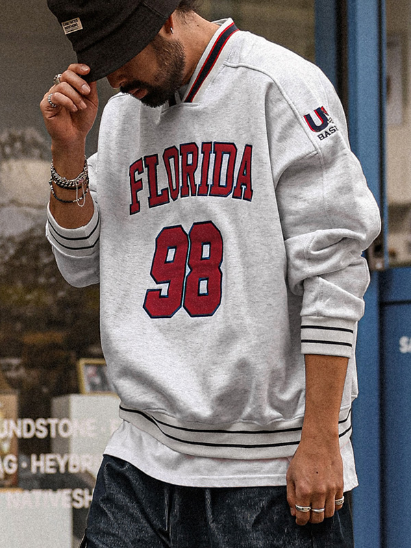 (XL-6XL)<br>바고니카 럭비 起毛マンツーマンTシャツ