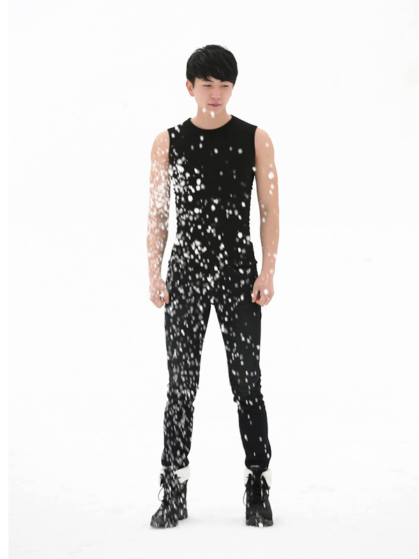 (M-5XL)<br>웃으며 보정&발열 라운드나시