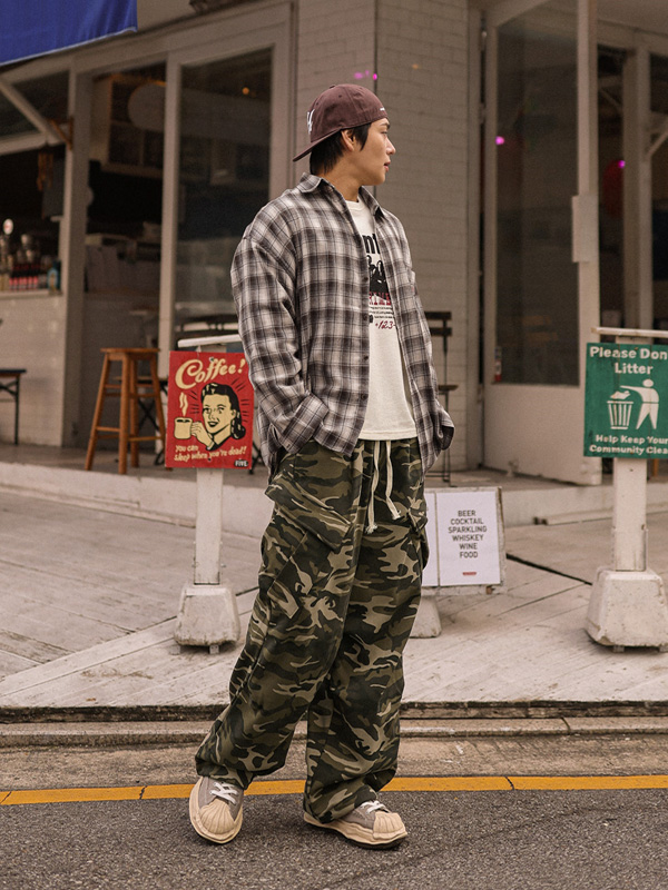 <font color="#660616">[Big ing EVENT 商品]</font><br>(XL-6XL)<BR>코르티나 チェック柄のシャツ 409