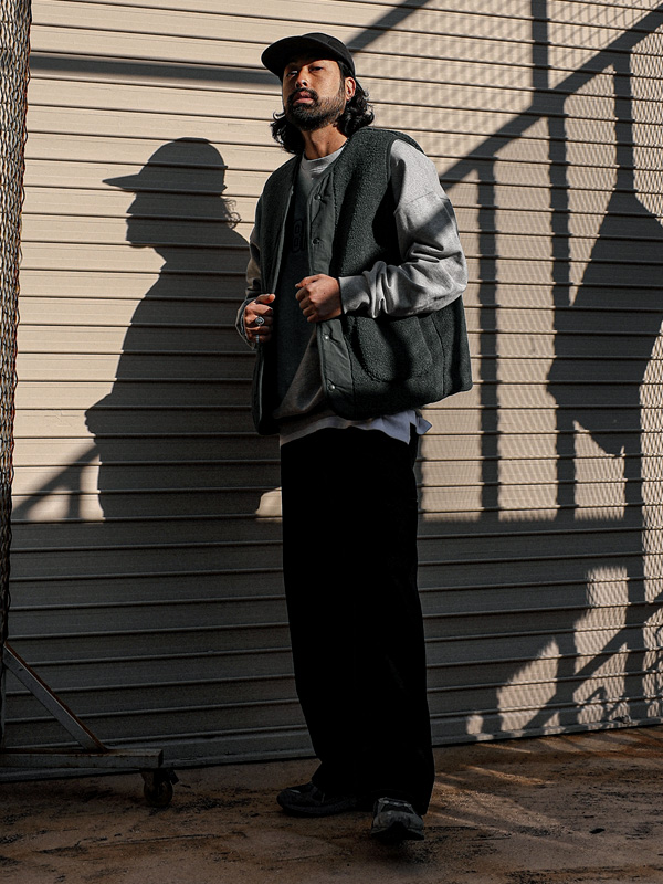 (XL-6XL)<br>카숭 フリース 양면조끼 88852