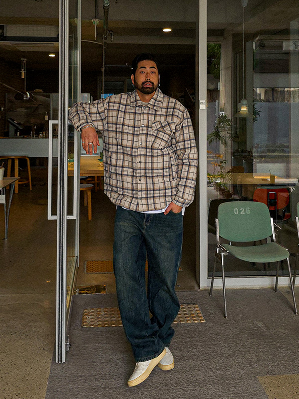 (L-5XL)<BR>리쇼아 セミワイドフィット 기모데님팬츠 8011R