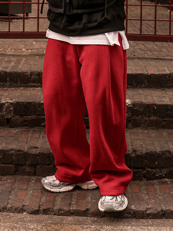 (XL-5XL)<br>바히드 セミワイドフィット 기모밴딩팬츠