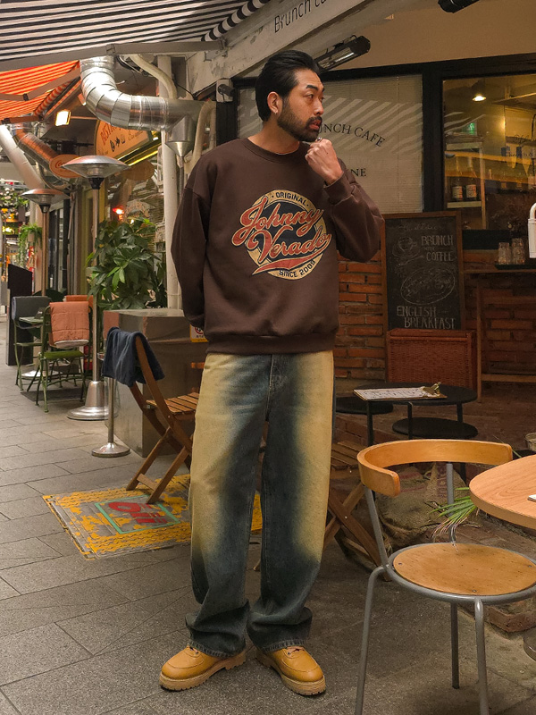 라디슈카 起毛マンツーマンTシャツ