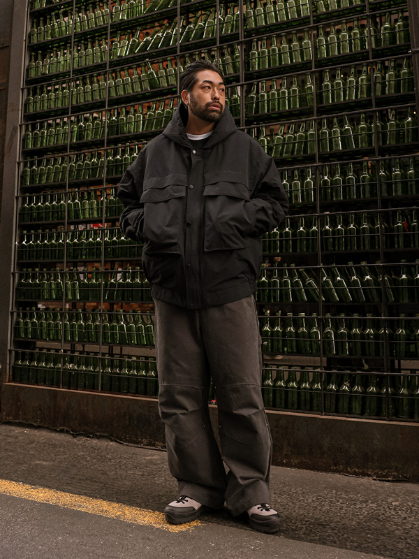 (XL-6XL)<br>모르테스 빅포켓 フードジャンパ PX521