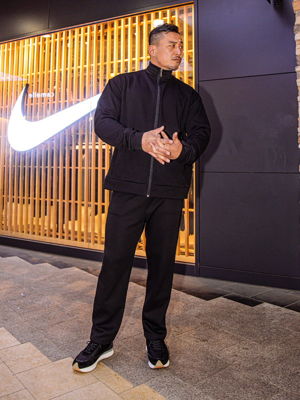 (M-5XL)<BR>체온보호  ジップアップ<br><font color="#224f20"><B>*長さを選択 (基本的な,ロング+8cm)</B></font>