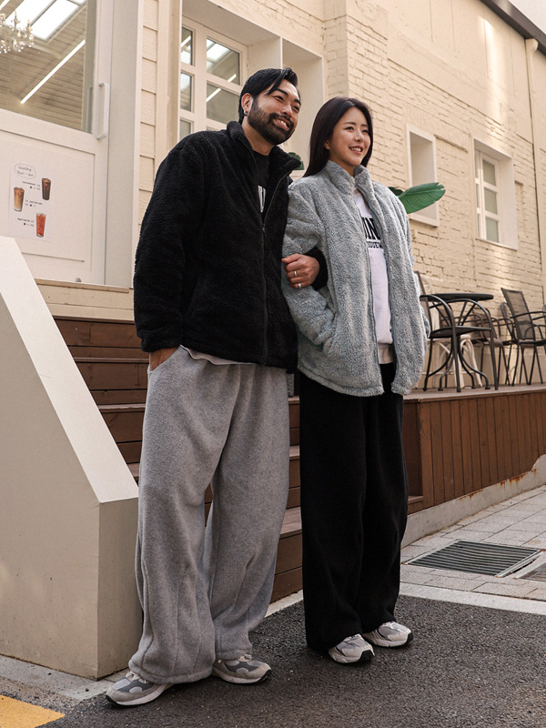 (XL-6XL)<BR>판크라치 ワイドフィット フリース バンディングパンツ