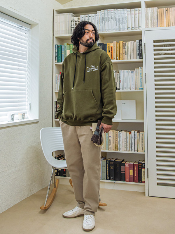 (XL-4XL)<br>콜린스빌 フリースのパーカー