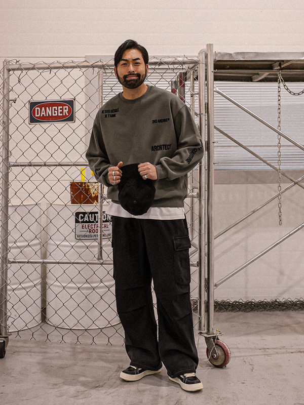 코르토나 起毛マンツーマンTシャツ