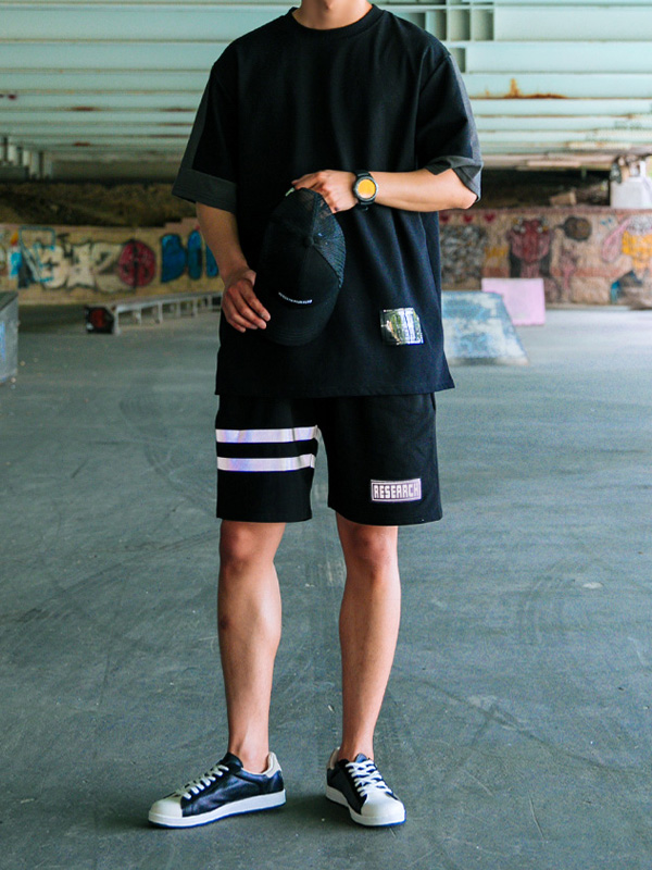 (L-5XL)<BR>폴아웃 스카치 トレーニング ハーフパン