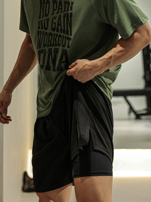 (M-6XL)<br>오바네스 冷却 레깅스밴딩반바지<br><font color="#072c81"><B>[ W.DNA ]</B></font>