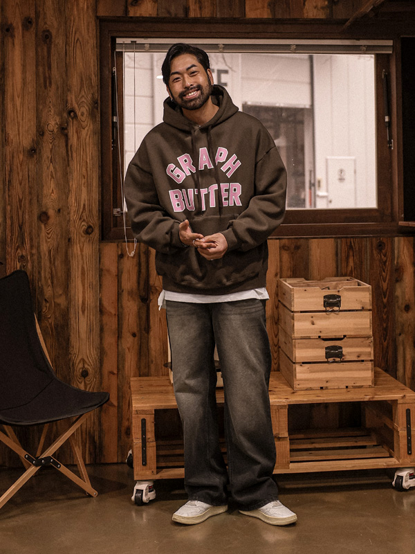 사르칸 フリースのパーカー