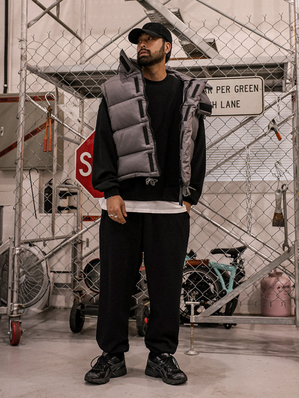 (M-4XL)<br>타르카트 シープスキン 웰론후드조끼