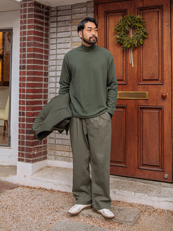 (2XL-6XL)<br>산타리타  半タートルネックニット