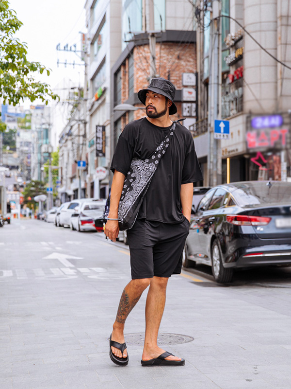 (L-5XL)<BR>퓨즈 아이스 半そでティー