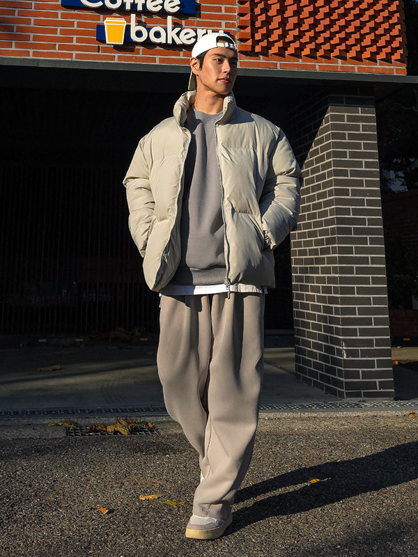 (L-7XL)<br>아마란티 セミワイドフィット 기모트레이닝팬츠 2938