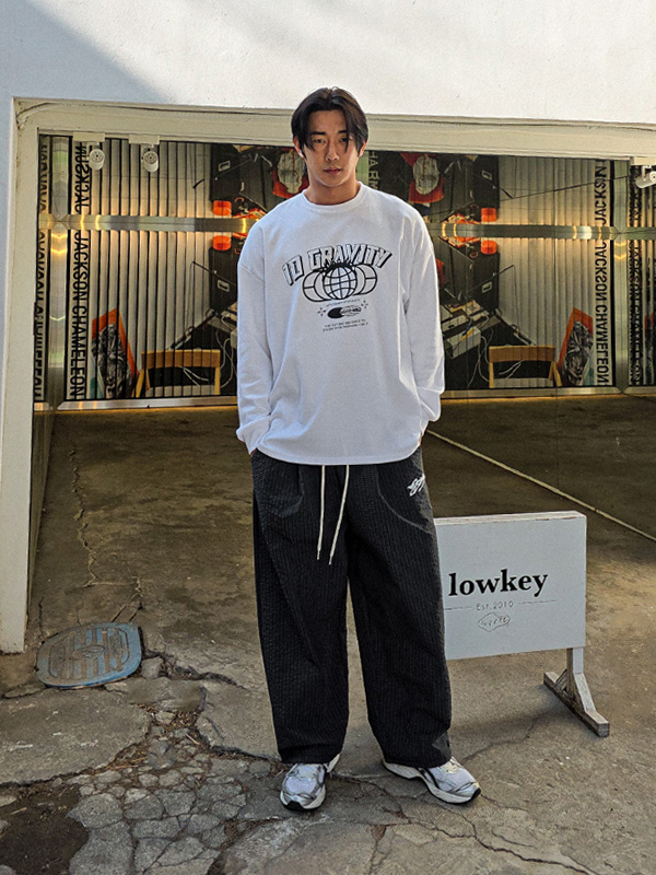 (XL-6XL)<BR>야모니 セミワイドフィット 체크밴딩팬츠