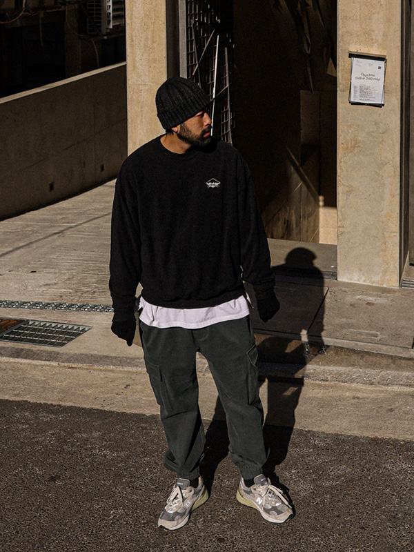 (L-7XL)<br>타이오바 フリース マンツーマン T054<br><font color=" #660616"><B>[1+1]</B></font>