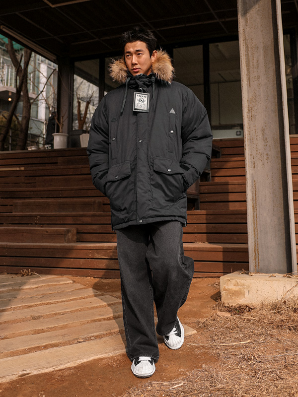 (L-5XL)<BR>신기루 シープスキン フィールドジャケット