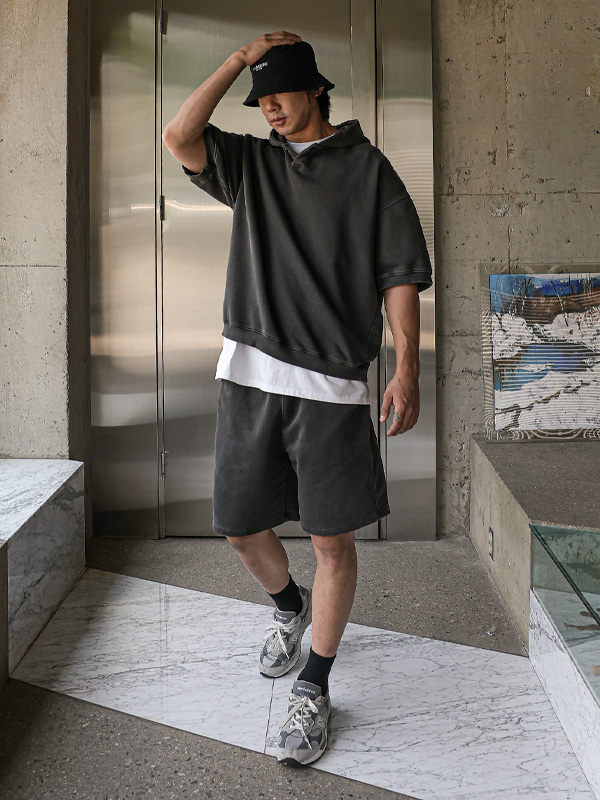 (XL-6XL)<BR>스턴하버 バンディング半ズボン