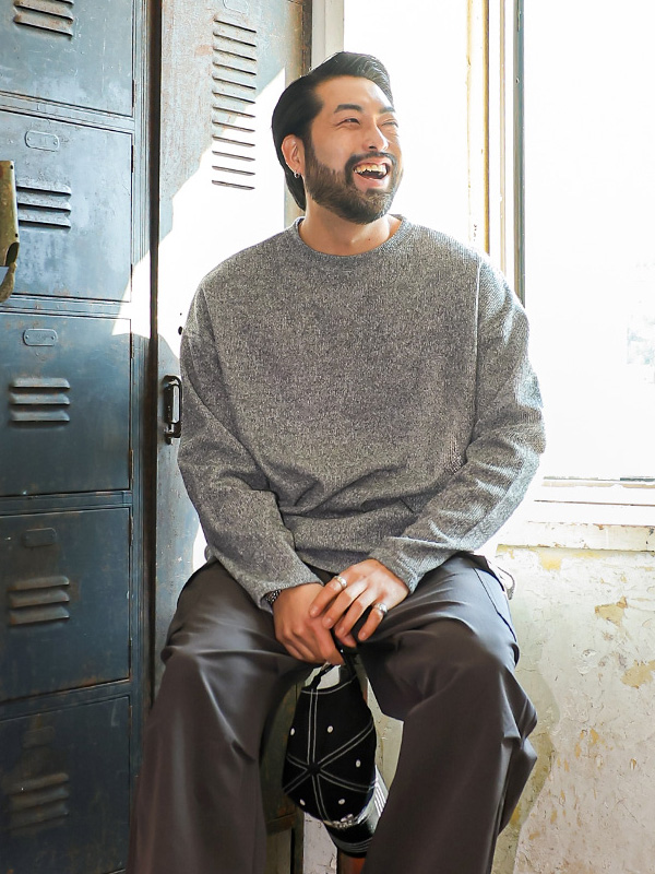 (XL-6XL)<br>엠브로스 リブニット