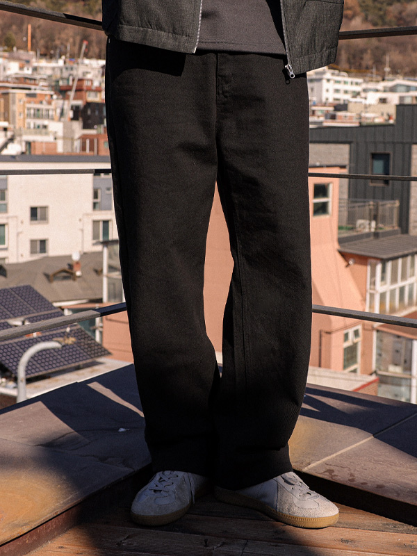 (M-4XL)<br>포트마 標準フィット デニムパンツ